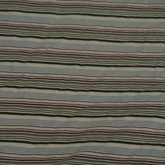 VTG Rhinoceros Sportswear Striped T-Shirt Multi - Picture 2 of 9